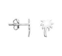 SOFIA MILANI - Boucles d'Oreilles pour Femme en Argent 925 - Clou d'Oreille en Forme de Palmier - E1548