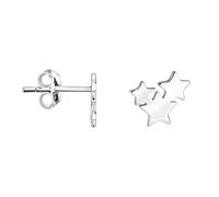 SOFIA MILANI - Boucles d'Oreilles pour Femme en Argent 925 - Clou d'Oreille en Forme d'Étoile - E2487