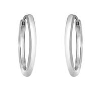 SOFIA MILANI - Boucles d'Oreilles pour Femme en Argent 925 - Créole - E3046