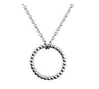 Sofia Milani - Collier pour Femme en Argent 925 - avec Pendentif en Forme de Cercle - N0471
