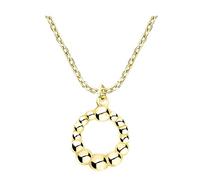 Sofia Milani - Collier pour Femme en Argent 925 - Plaqué Or - avec Pendentif en Forme de Cercle Boule - N0667