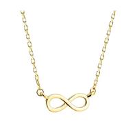 Sofia Milani - Collier pour Femme en Argent 925 - Plaqué Or - avec Pendentif en Forme d'Infini - N0756