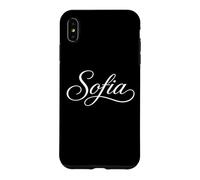 Sofia Prénom Femme Élégante Mignonne Femme Fancy Girl Girlfriend GF Coque pour iPhone XS Max