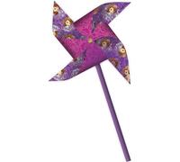 Sofia The First - Moulin à vent - Décoration de fête pack de 2 - Plastique, polyester SG31829 (Taille unique) (Violet/Rose)