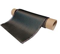 SOFIALXC Le Tissu en Fibre de Carbone 3 K de est très Solide et résistant à l'usure. Largeur : 27 cm, Longueur : 1000 cm, 210 g/m².