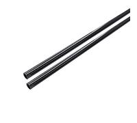 SOFIALXC Lot de 2 rouleaux de tube en fibre de carbone 3K 100 % pure surface brillante 500 mm-15 x 14 mm