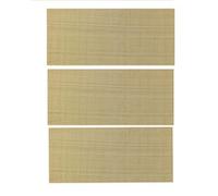 SOFIALXC Lot de 3 feuilles tissées en maille de laiton - Ouverture de 0,08 mm - Diamètre du fil : 0,13 mm - 120 filtres à mailles - 30 x 100 cm