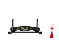 SOFIALXC Porte-épée Porte-épée Samurai Support pour Porte-épée pour Japonais Katana Wakizashi Tanto,Black,1floor