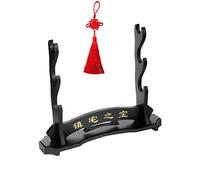 SOFIALXC Porte-épée Porte-épée Samurai Support pour Porte-épée pour Japonais Katana Wakizashi Tanto,Black,3floor
