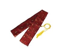 SOFIALXC Soie Sword Bag Samurai Katana Wakizashi Tanto Sword Cover Carry Bag avec Golden Gland,F