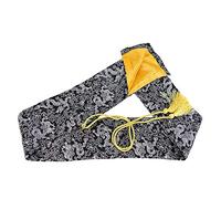 SOFIALXC Soie Sword Bag Samurai Katana Wakizashi Tanto Sword Cover Carry Bag avec Golden Gland,K