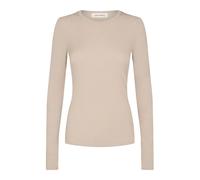 Sofie Schnoor - Chemisier Beige Ajusté à Manches Longues - Femme - Tops - Beige - Taille: 40 FR