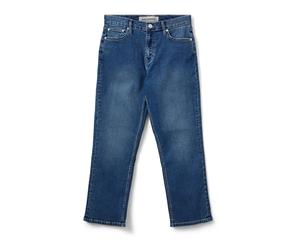 Sofie Schnoor - Cropped Denim Blue Jeans - Femme - Jeans - Bleu - Taille: 36 FR