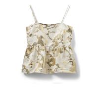 Sofie Schnoor - Haut blanc avec détails métalliques - Femme - Tops - Multicolore - Taille: 42 FR