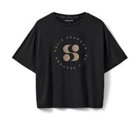 Sofie Schnoor - Haut d'entraînement Logo Oversize - Femme - Tops - Noir - Taille: 36 FR