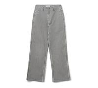 Sofie Schnoor - Jean à Jambes Larges Rayé Noir - Femme - Pantalons - Gris - Taille: 42 FR