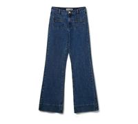 Sofie Schnoor - Jean Large Jambe Bleu Denim - Femme - Jeans - Bleu - Taille: 40 FR
