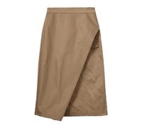 Sofie Schnoor - Katrinesw Jupe Midi Portefeuille - Femme - Jupes - Beige - Taille: 42 FR