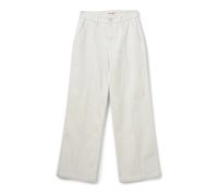 Sofie Schnoor - Off White Mid Rise Jeans - Femme - Pantalons - Blanc - Taille: 40 FR