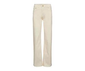 Sofie Schnoor - Off White Straight-Leg Jeans - Femme - Jeans - Blanc - Taille: 42 FR