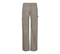 Sofie Schnoor - Pantalon Cargo Rayé- Marron - Femme - Pantalons - Brun - Taille: 36 FR