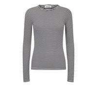 Sofie Schnoor - T-shirt à Rayures Bleu Marine à Manches Longues - Femme - Tops - Bleu - Taille: 44 FR