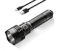 sofirn C8L Lampe Torche Tactique Lampe de Poche LED Puissante 3100 lumens, Portée de 531m, Lampe Tactique Rechargeable Militaire étanche IPX8, Pour Urgence, Recherche et Utilisation en Extérieur