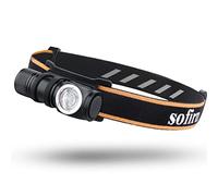 sofirn HS10 Mini Lampe Frontale 1100 LM, Rechargeable USB Lampe Torche LED 8 Modes D'éclairage, Max 129 Mètres Étanche IPX8 Lampe Frontale LED pour La Jogging, Randonnée, Pêche