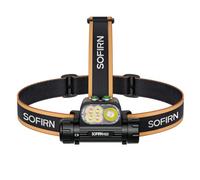 Sofirn Lampe frontale HS22 LED rechargeable 2500 lumens, projecteur, température de couleur ajustable, longue durée de vie, phare étanche pour adultes, travail, camping