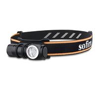 sofirn Lampe frontale rechargeable, 1 100 lumens, angle droit, lampe de poche EDC, 90 IRC 5000 K, blanc neutre, capuchon magnétique, étanche IPX8, lampe frontale légère pour camping, randonnée, course