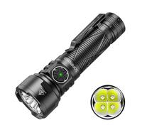 sofirn Lampe torche LED SR15 Lampe de poche 4500 lumens, portée de 510 m, EDC Lampe Torche Rechargeable d'extérieur ultra-lumineuse pour le camping, la randonnée et les urgences