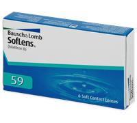 SofLens 59 (6 lentilles) Puissance: +0.50, BC: 8.60, Diamètre: 14.20 +0.50