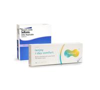SofLens Daily Disposable (90 lentilles) + Lenjoy 1 Day Comfort (10 lentilles)