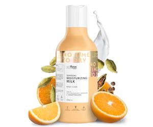 Soflow Lotion pour le Corps Adaptogènes avec Huile D'Amande Douce et Graines De Chia - Hydratation et Nutrition Intense pour La Peau Sèche Restaurer L'Équilibre Naturel De La Peau