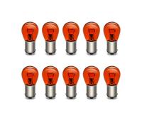 SOFOC-1156 BA15S P21W 7506 S25 Feux Clignotants Feux de Frein Feux de Recul Pour Voiture/Bateaux & Camping-Cars Ampoule S25 24V 21W Jaune Ambré 10Pcs
