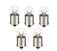 SOFOC 1156 BA15S R5W Clignotant Feux De Freinage Feux De Recul Pour Voiture/Moto T16 Ampoule 12V 5W Blanc Chaud 5Pcs