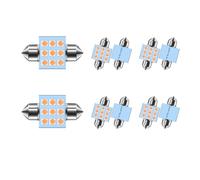 SOFOC-31MM DE3021 DE3022 LED Lumières intérieures de voiture pour plafonnier éclairage de carte éclairage de porte éclairage de coffre éclairage de plaque d'immatriculation 3030 9SMD 12V Violet 10Pcs