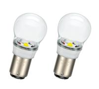 SOFOC BA15D A25 LED Ampoule Blanc Auto Feu Diurne Simple Plafonnier Camping-Car/Bateau 6V 12V 24V 6-30V AC/DC 2Pcs