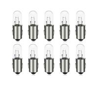 SOFOC-BA7S Ampoules d'intérieur pour tableau de bord de voiture Lampe de plafonnier de voiture Lampe de carte Lampe de coffre etc 24V 2W Blanc Chaud 10Pcs