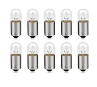 SOFOC-BA9S Ampoules d'intérieur pour lampes de tableau de bord de voiture, lampes de plafonnier de voiture, lampes de carte, lampes de coffre, etc. 24V 4W Blanc Chaud 10Pcs