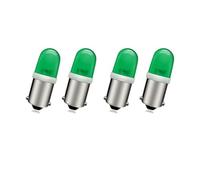 SOFOC-BA9S Ampoules LED 12V DC Idéales pour équipements industriels & feux de signalisation intérieurs automobiles 0.5W 1 COB SMD Vert 4Pcs