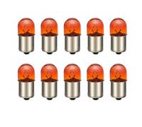 SOFOC BAU15S PY21W Ampoule Ambre Jaune T16 12V 10W pour Feu Clignotant Voiture/Moto Lampe Marqueur Latéral .etc Non-Polarité 10pcs
