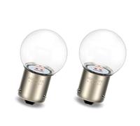 SOFOC BAU15S PY21W G25 Ampoule Rouge Feu Stop LED 6V 12V 24V Compatible avec 6-30V AC/DC 4SMD Feux Arrière/Feux de Brouillard Arrière 2Pcs