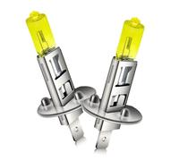 SOFOC H1 Ampoule P14.5S 12V 100W Jaune Clair 4000K Phares Feux Antibrouillard Avant 1500Lm +30% Luminosité Remplacement Direct Halogène 2Pcs