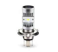 SOFOC H4 Ampoule Phare Moto LED 6V 12V 24V Ventilateur Integré AC/DC 5000LM 15W CSP 2LED Blanc Haute Performance 1Pcs