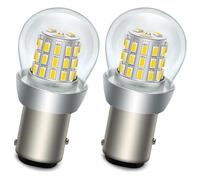 SOFOC P21/5W 1157 BAY15D Ampoule LED 6V 12V DC Blanc Chaud Pour Feu de Recul Feu Arrière Anti-Brouillard Diurne Feu Stop/Rouge Arrière 3014 39SMD 1000Lm Plus Brillant 2Pcs