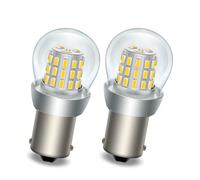 SOFOC P21W 1156 BA15S Ampoule LED 48V DC Blanc Chaud Pour Feu de Recul Feu de Position Diurne Pour Bateau Moto Électrique etc. 3014 39SMD 1000Lm Plus Brillant 2Pcs