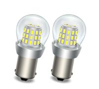 SOFOC P21W 1156 BA15S Ampoule LED 6V 12V DC Blanc Pour Lumière Plafond RV Camping-Car Feu de Recul Automobile Feu Arrière Anti-Brouillard Diurne 3014 39SMD 1000Lm Plus Brillant 2Pcs