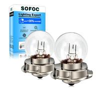SOFOC P26S 12V 15W Ampoule Halogène Blanc Chaud Feu De Moto Clignotant Brouillard Monofilament Remplacement OEM Direct 2Pcs