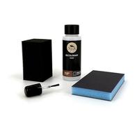 Sofolk - Kit Retouche Peinture Cuir/Similicuir - Teinture pour Volant de Voiture, Siège Auto, Canapé, Chaussure et Vêtements - Cuir Abimé, Rayé, Griffré, Décoloré (60ml - RAL 7016)